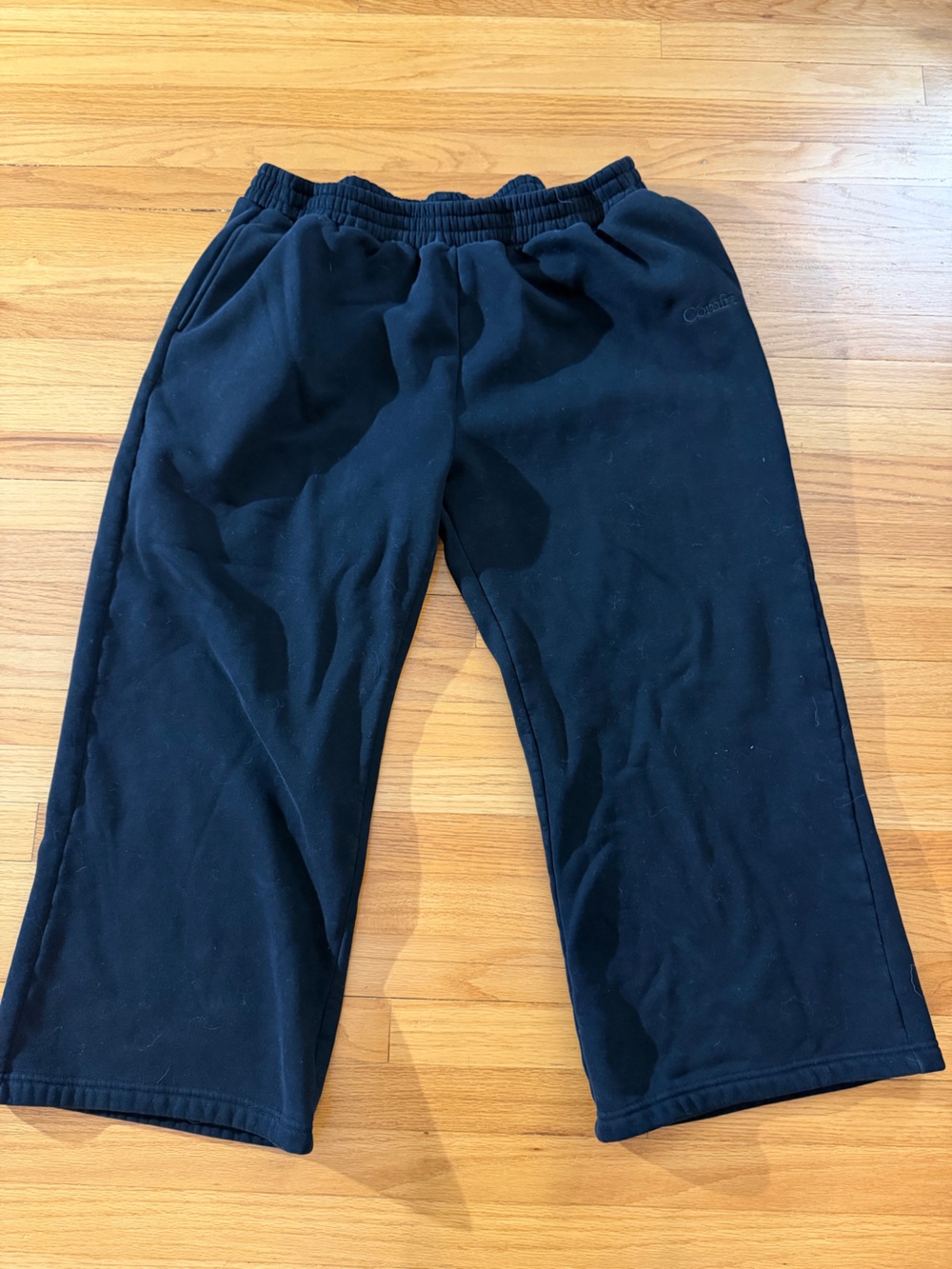 Comfrt Black Wide leg Sweatpants size 3xL